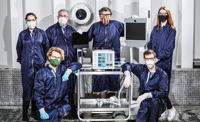 NASA-JPL Ventilator Prototype Team Members